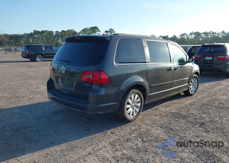 2012 Volkswagen Routan Sel из США, поврежденный, VIN 2C4RVACG1CR391600